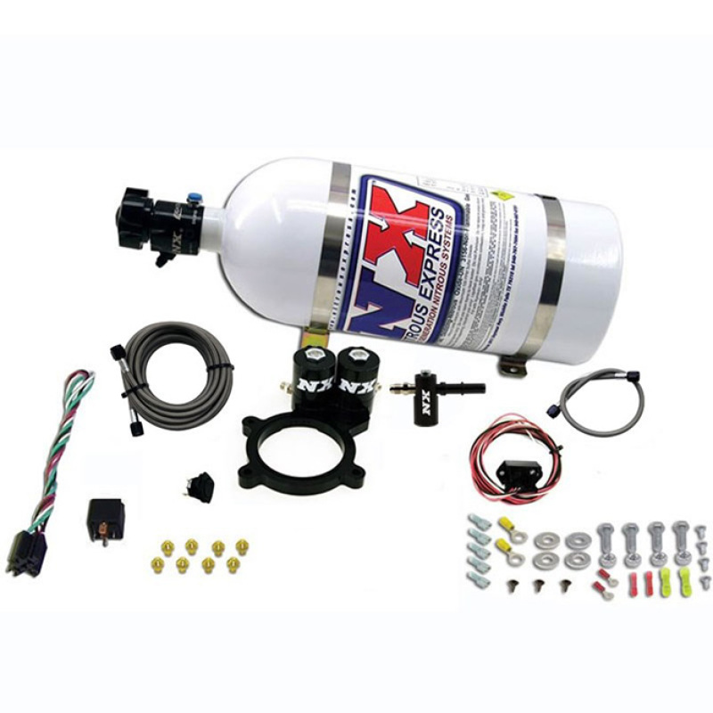 Ford F-150 Nitrous Oxide Injection System Kit - Nitrous Express - Nitrous Plate System 10lb Bottle - `21-`27